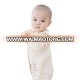 China wholesale baby clothes organic cotton baby open crotch jumpsuit